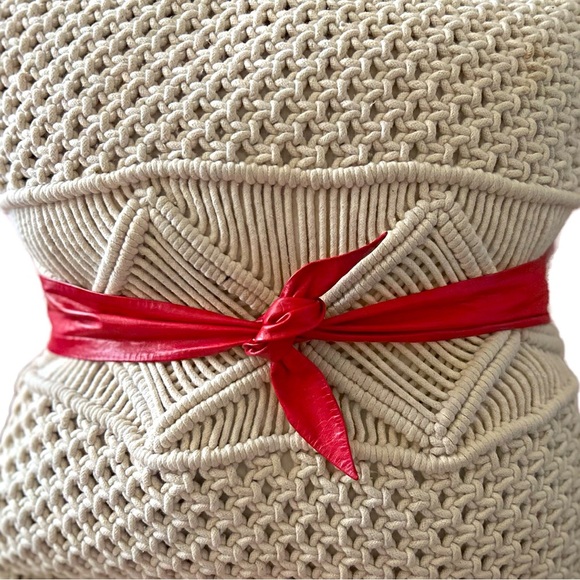 Vintage le château leather belt - Picture 1 of 5